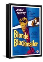 Blonde Blackmailer, (aka Stolen Time), Susan Shaw, 1955-null-Framed Stretched Canvas