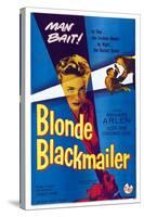 Blonde Blackmailer, (aka Stolen Time), Susan Shaw, 1955-null-Stretched Canvas