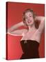 Blonde Bombshell 1950s-Charles Woof-Stretched Canvas