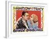 Blonde Bombshell, Lee Tracy, Jean Harlow 1933-null-Framed Photo