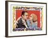 Blonde Bombshell, Lee Tracy, Jean Harlow 1933-null-Framed Photo