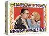 Blonde Bombshell, Lee Tracy, Jean Harlow 1933-null-Stretched Canvas