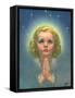 Blonde Girl Praying-Roy Best-Framed Stretched Canvas