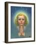 Blonde Girl Praying-Roy Best-Framed Giclee Print