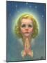 Blonde Girl Praying-Roy Best-Mounted Giclee Print