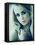Blonde Girl-Anna Mutwil-Framed Stretched Canvas