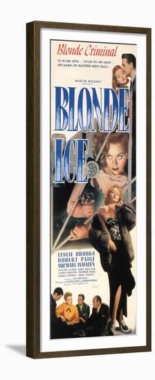 Blonde Ice, 1948-null-Framed Premium Giclee Print