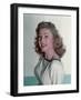 Blonde in White Top-Charles Woof-Framed Photographic Print