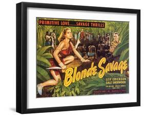 Blonde Savage, 1947-null-Framed Art Print