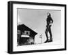 Blonde Ski Model-null-Framed Photographic Print