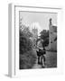 Blonde Tour Cyclist-null-Framed Photographic Print