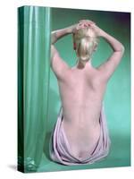 Blonde with Ponytail-Charles Woof-Stretched Canvas