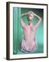 Blonde with Ponytail-Charles Woof-Framed Photographic Print