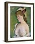 Blonde Woman with Bare Breasts, 1878-Edouard Manet-Framed Giclee Print