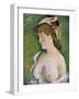 Blonde Woman with Bare Breasts, 1878-Edouard Manet-Framed Giclee Print