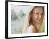 Blonde Woman-Clarissa Costa-Framed Photographic Print