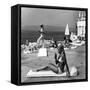 Blondes, Juan Les Pins-null-Framed Stretched Canvas