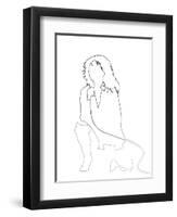 Blondi-Logan Huxley-Framed Art Print