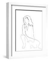 Blondi-Logan Huxley-Framed Art Print