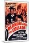 Blondie Goes to College-null-Mounted Art Print