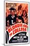 Blondie Goes to College-null-Mounted Art Print