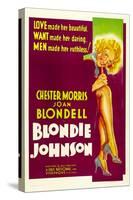 Blondie Johnson, Joan Blondell, 1933-null-Stretched Canvas