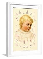 Blondie's Alphabet-Ida Waugh-Framed Art Print