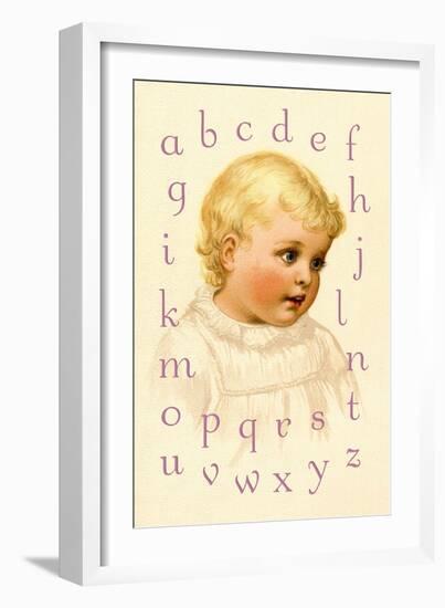 Blondie's Alphabet-Ida Waugh-Framed Art Print