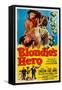 Blondie's Hero-null-Framed Stretched Canvas