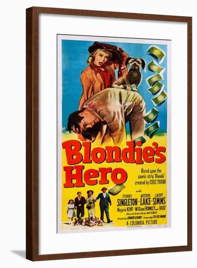 Blondie's Hero-null-Framed Art Print