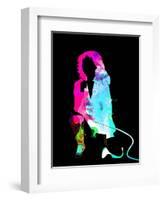 Blondie Watercolor II-Lana Feldman-Framed Art Print