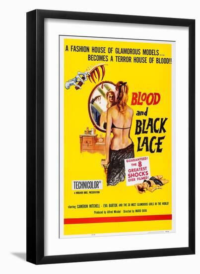 Blood and Black Lace-null-Framed Art Print