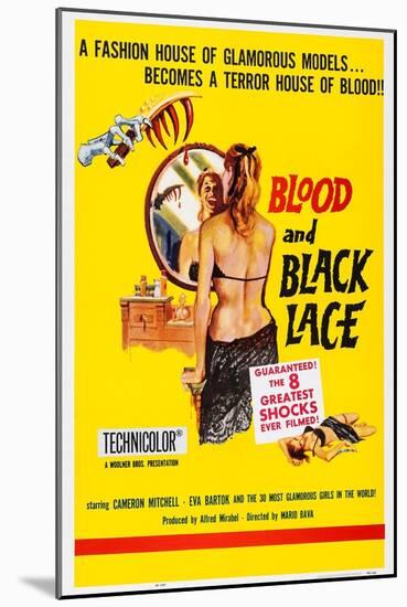Blood and Black Lace-null-Mounted Art Print