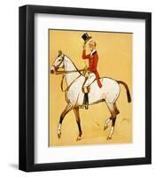 Blood and Quality-Snaffles-Framed Premium Giclee Print