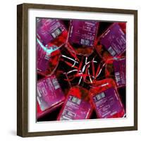 Blood Bags-Kevin Curtis-Framed Premium Photographic Print