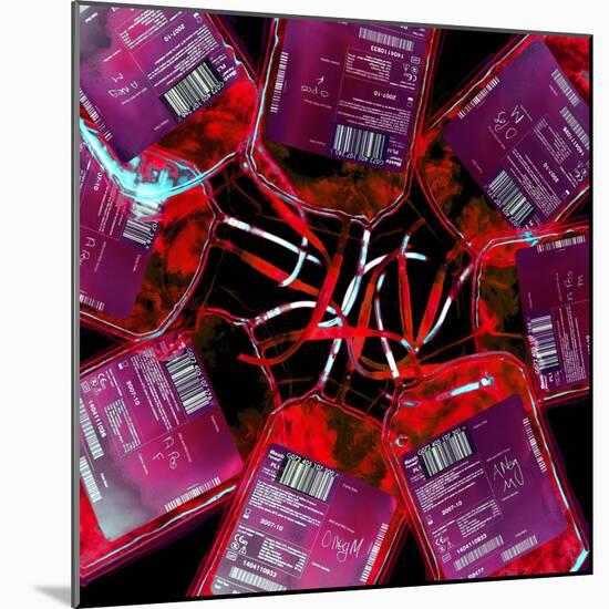 Blood Bags-Kevin Curtis-Mounted Premium Photographic Print