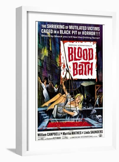 Blood Bath, (aka Portrait of Terror; Track of the Vampire), 1966-null-Framed Art Print