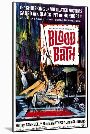 Blood Bath, (aka Portrait of Terror; Track of the Vampire), 1966-null-Mounted Art Print