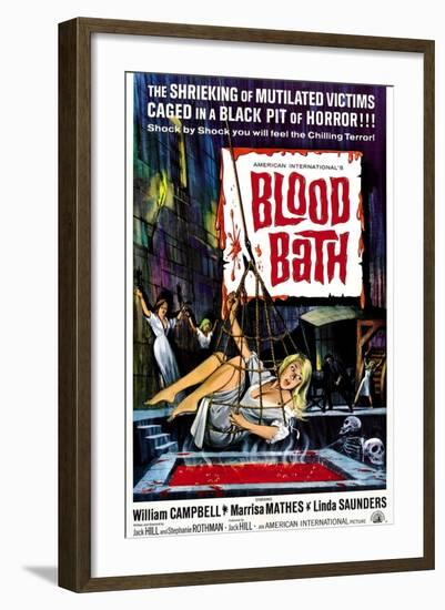 Blood Bath, (aka Portrait of Terror; Track of the Vampire), 1966-null-Framed Art Print