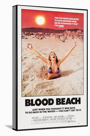 Blood Beach, 1980-null-Stretched Canvas