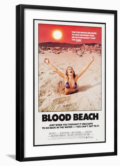 Blood Beach, 1980-null-Framed Art Print