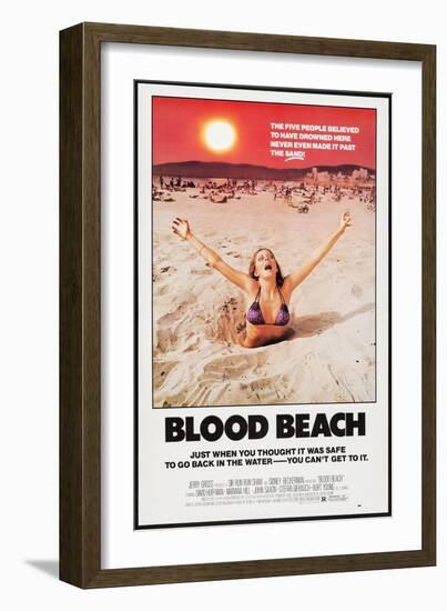 Blood Beach, 1980-null-Framed Art Print