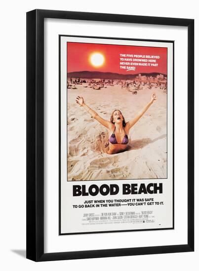 Blood Beach, 1980-null-Framed Art Print