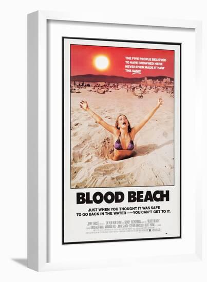 Blood Beach, 1980-null-Framed Art Print