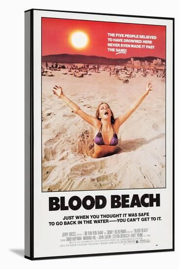 Blood Beach, 1980-null-Stretched Canvas