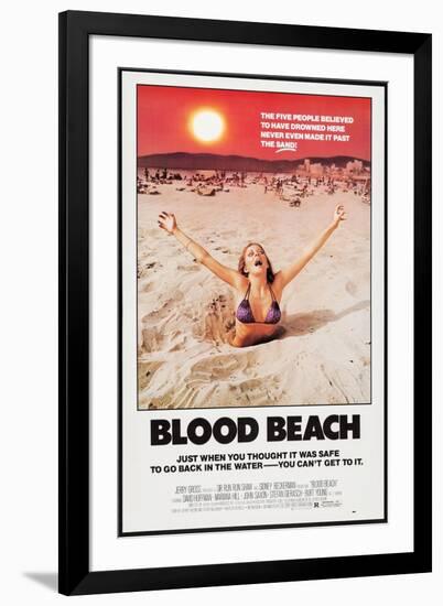 Blood Beach, 1980-null-Framed Art Print