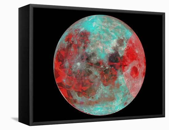 Blood Eclipse 2-null-Framed Stretched Canvas