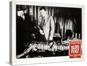Blood Feast, From Left: Scott H Hall, William Kerwin, Louise Kemp, 1963-null-Stretched Canvas