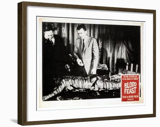 Blood Feast, From Left: Scott H Hall, William Kerwin, Louise Kemp, 1963-null-Framed Photo