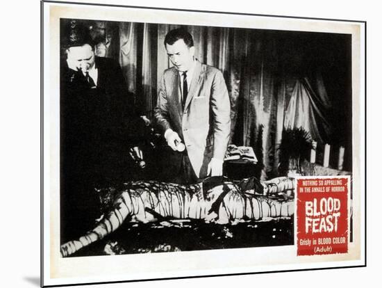 Blood Feast, From Left: Scott H Hall, William Kerwin, Louise Kemp, 1963-null-Mounted Photo